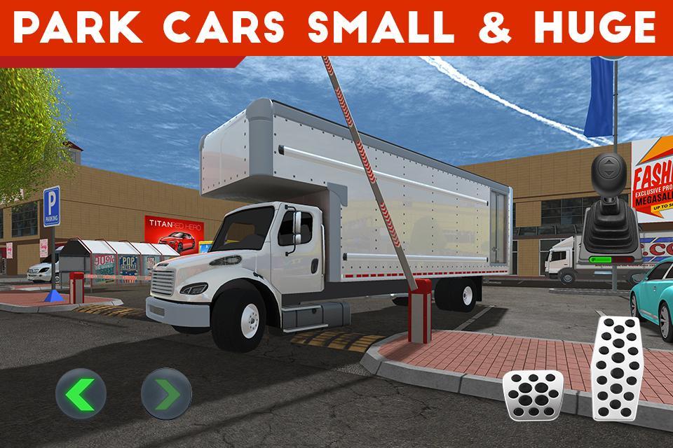 Shopping Mall Parking Lot Game Screenshot