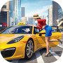 Icon of City Taxi Car Driving Game 3D