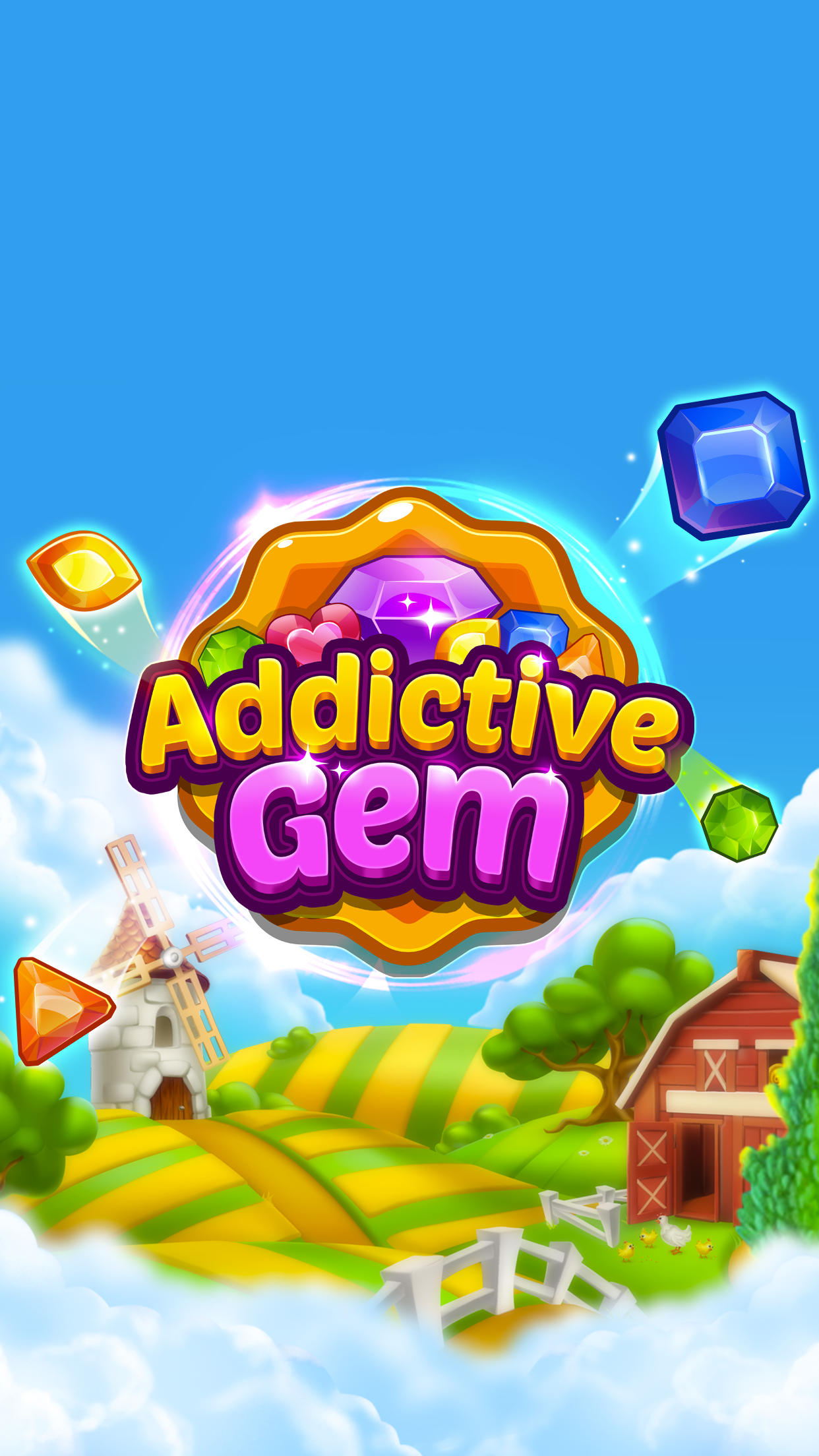 Screenshot 5 of Addictive Gem - Match 3 Games 5.6.1