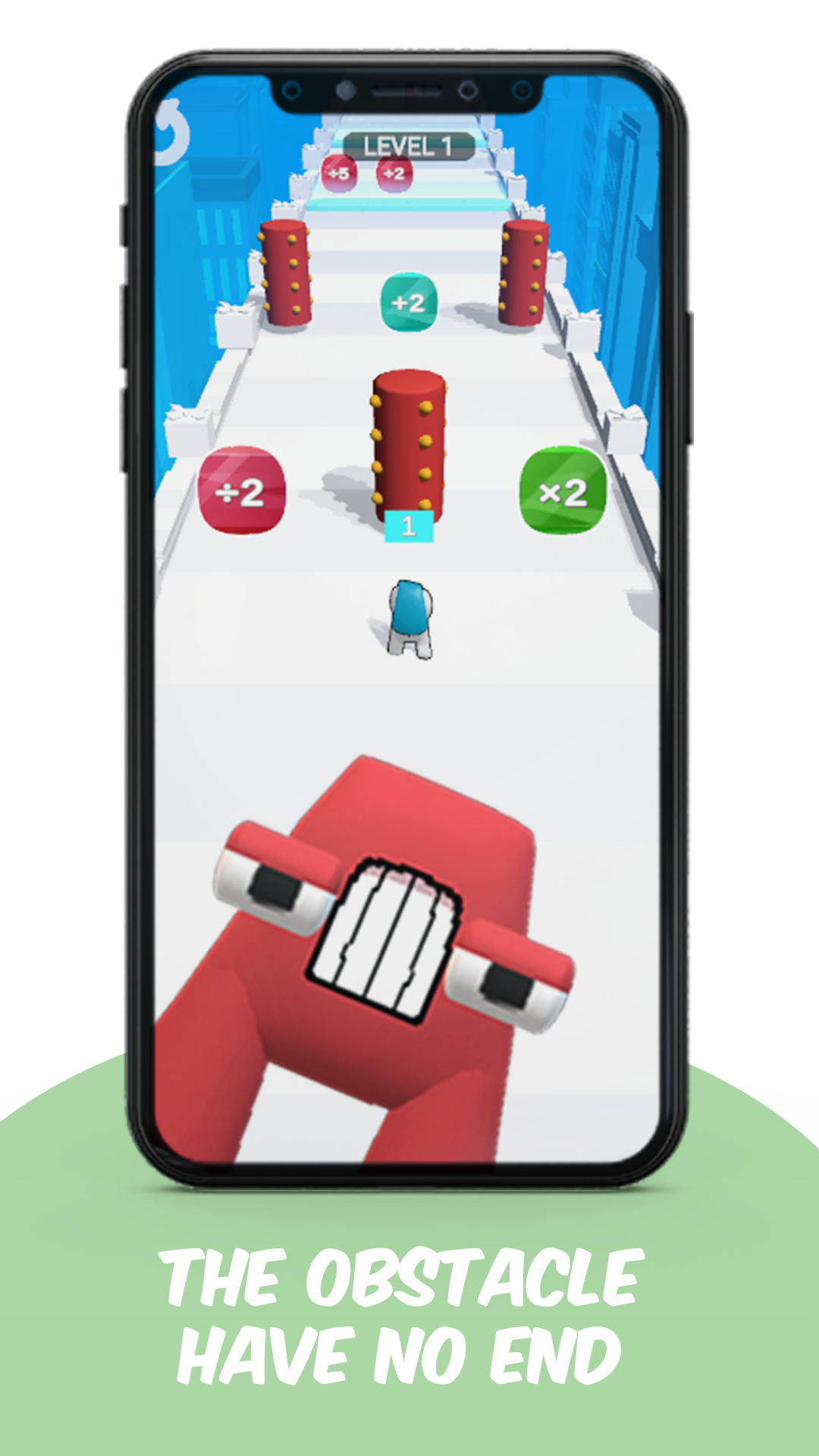 Alphabet Lore Runner 3D Game Screenshot