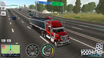 Truck Simulator Europe 2 HD Game Screenshot