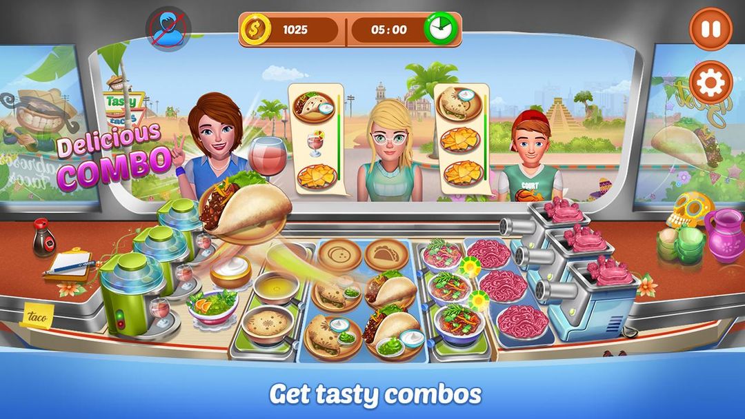 Screenshot of Food Truck Restaurant 2: Kitchen Chef Cooking Game