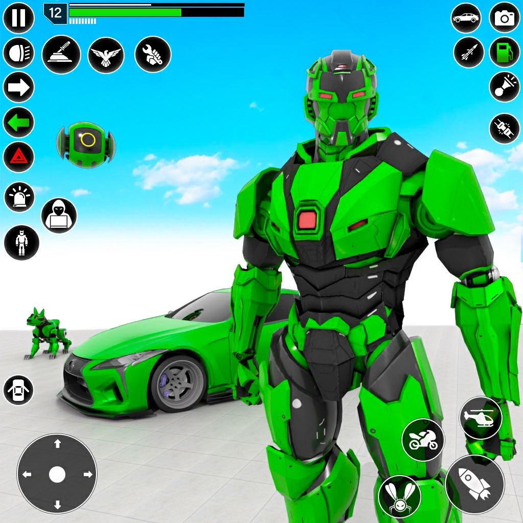 Flying Car Robot Fighting War for Android/iOS - TapTap