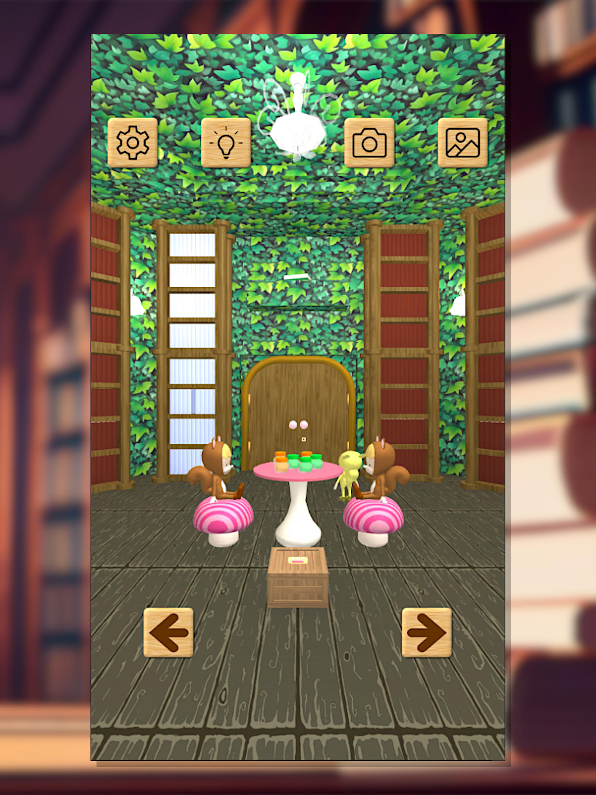 EscapeGame ForestLibrary Game Screenshot
