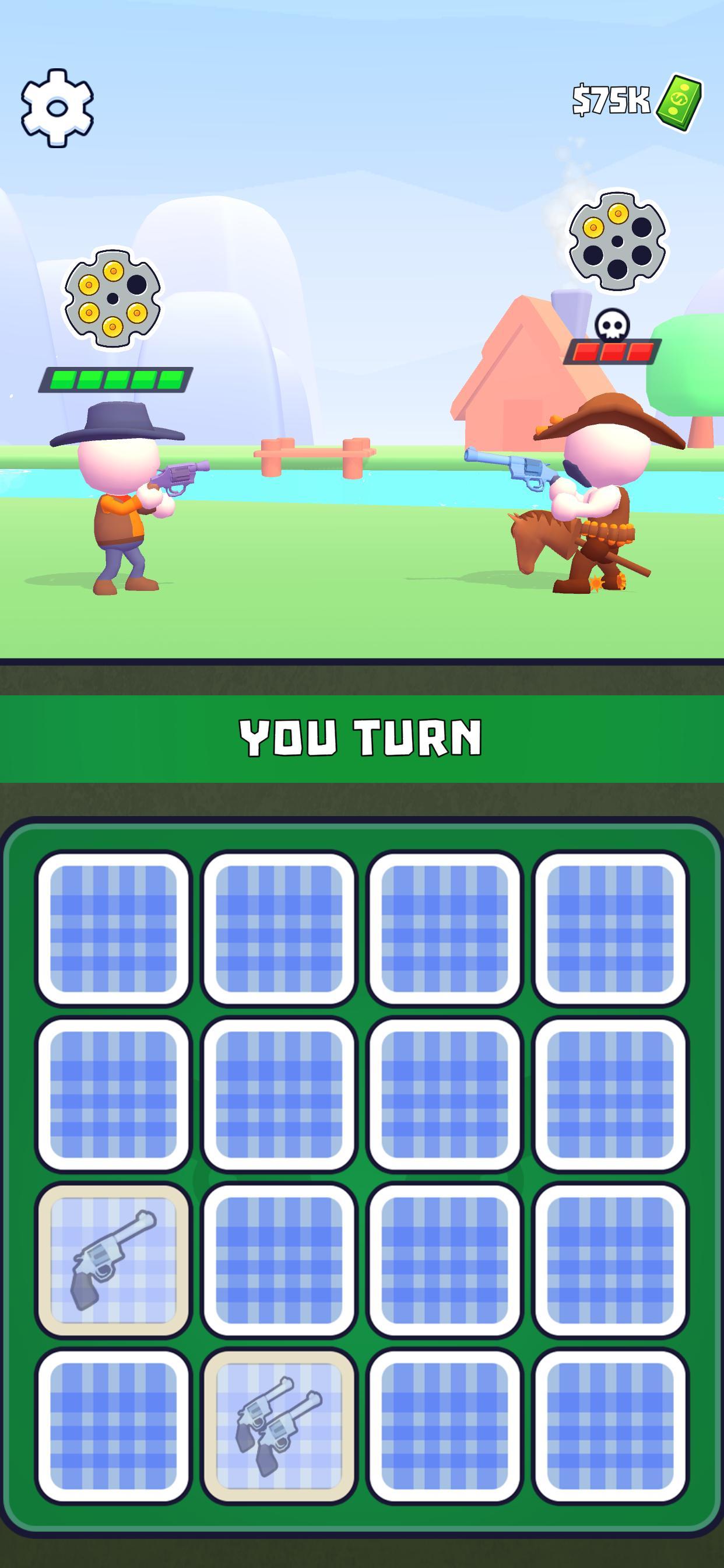 Gunfight Match Game Screenshot