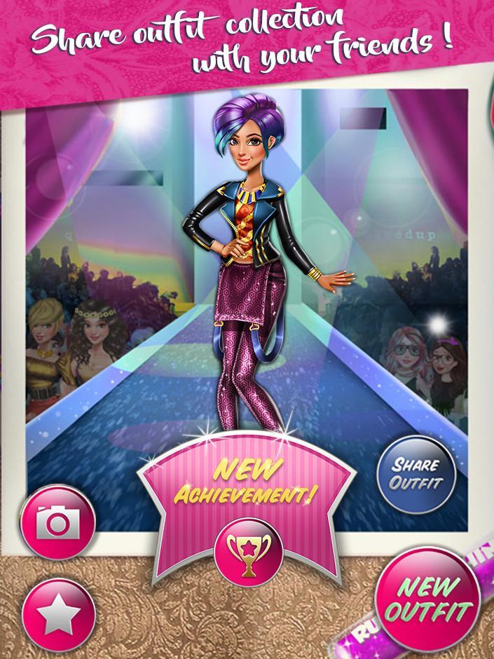 Dress up Game: Tris Runway Game Screenshot