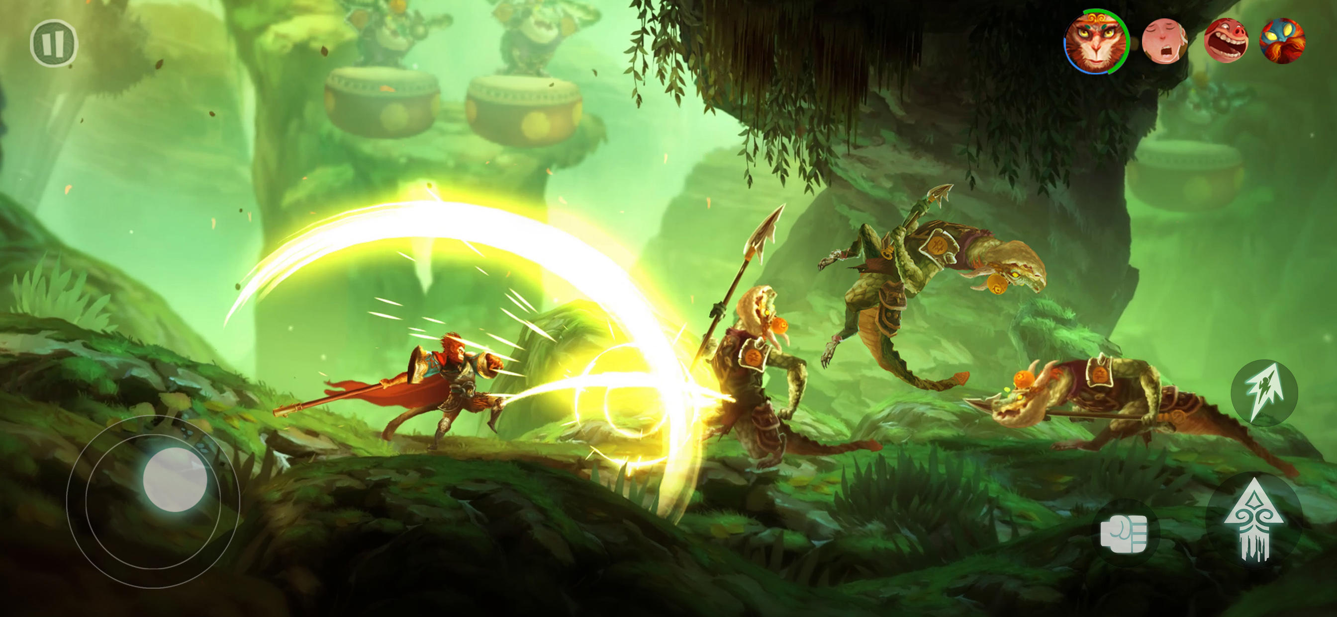 Unruly Heroes Game Screenshot