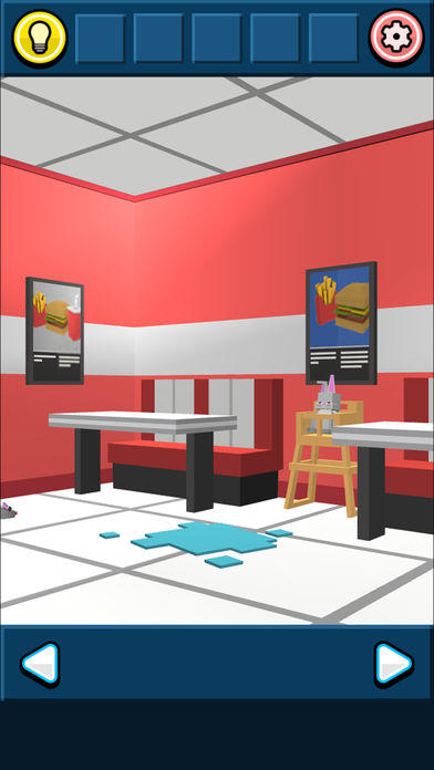 脱出ゲーム ハンバーガーショップからの脱出 Game Screenshot