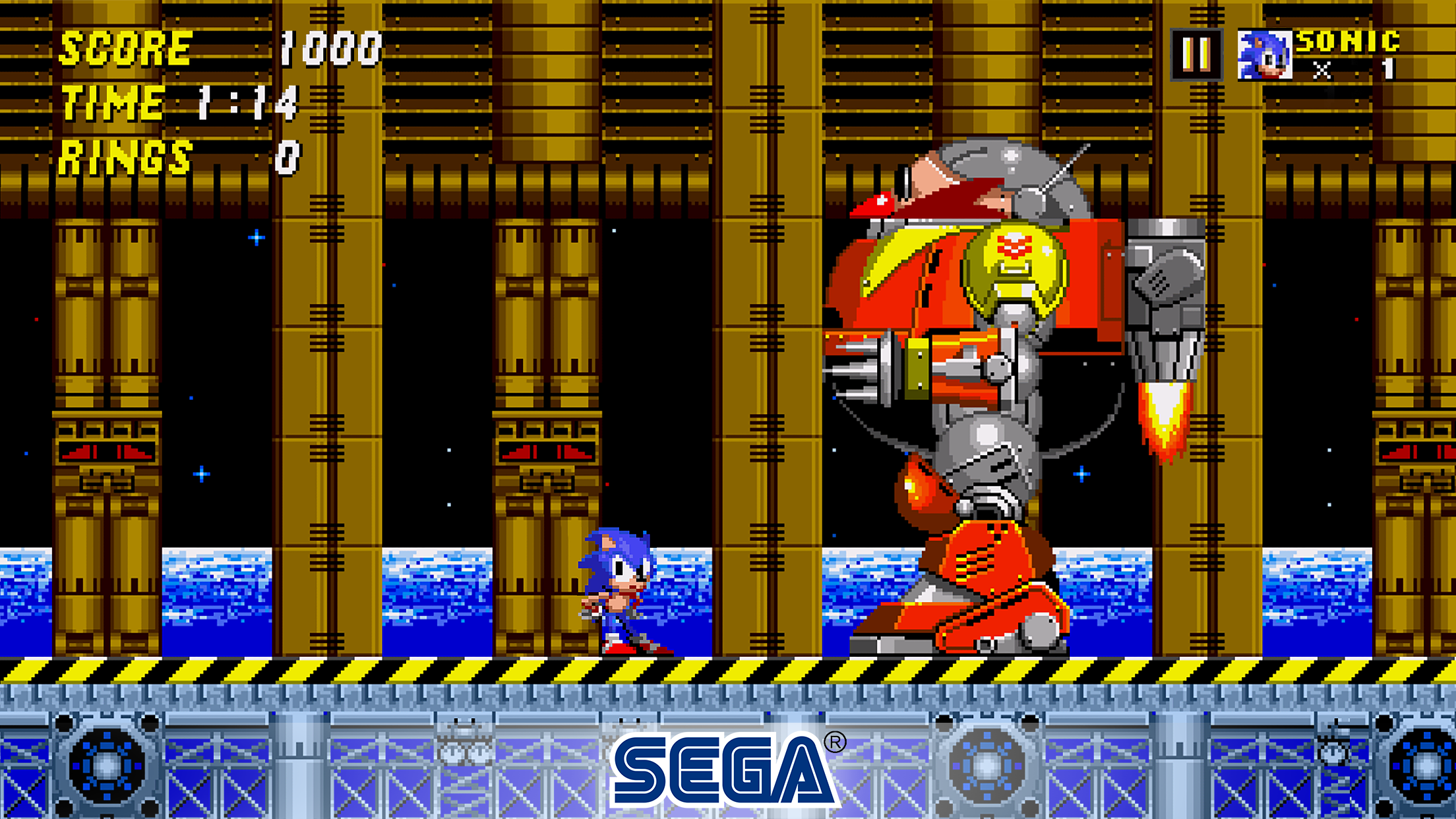 Sonic The Hedgehog 2 Classic Game Screenshot