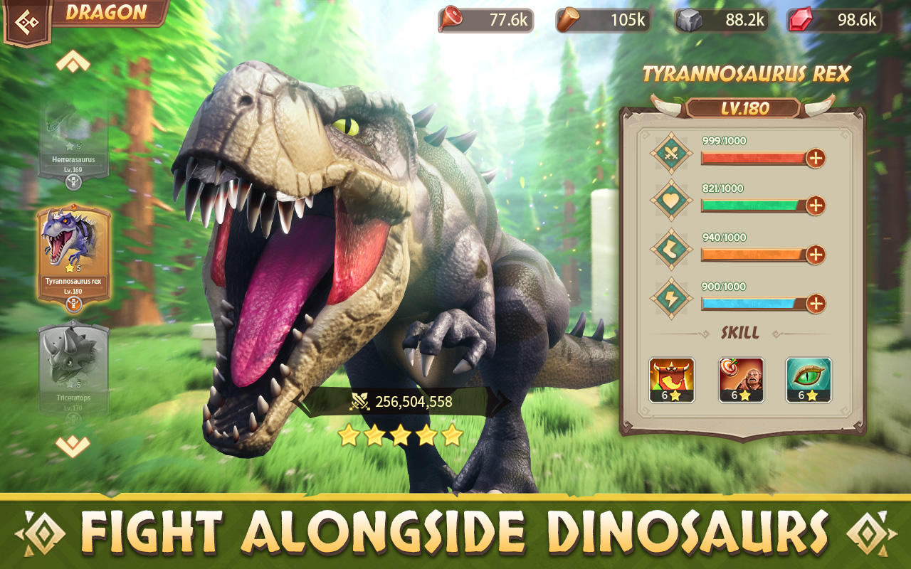 Screenshot of Primal Conquest: Dino Era