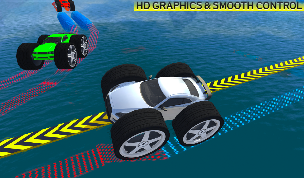 Screenshot of Impossible Monster Car Games