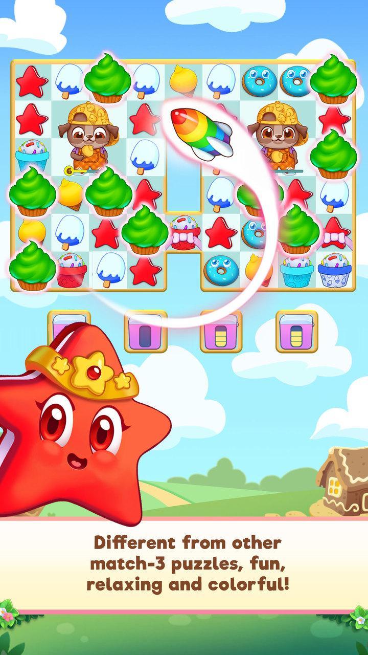 Screenshot 1 of Candy Riddles: เกมจับคู่ 3 1.374.20