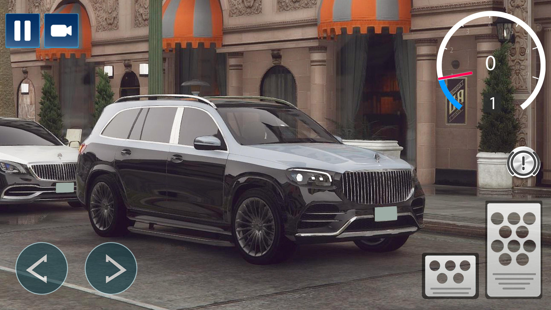Screenshot of Mercedes Car Simulator 2022