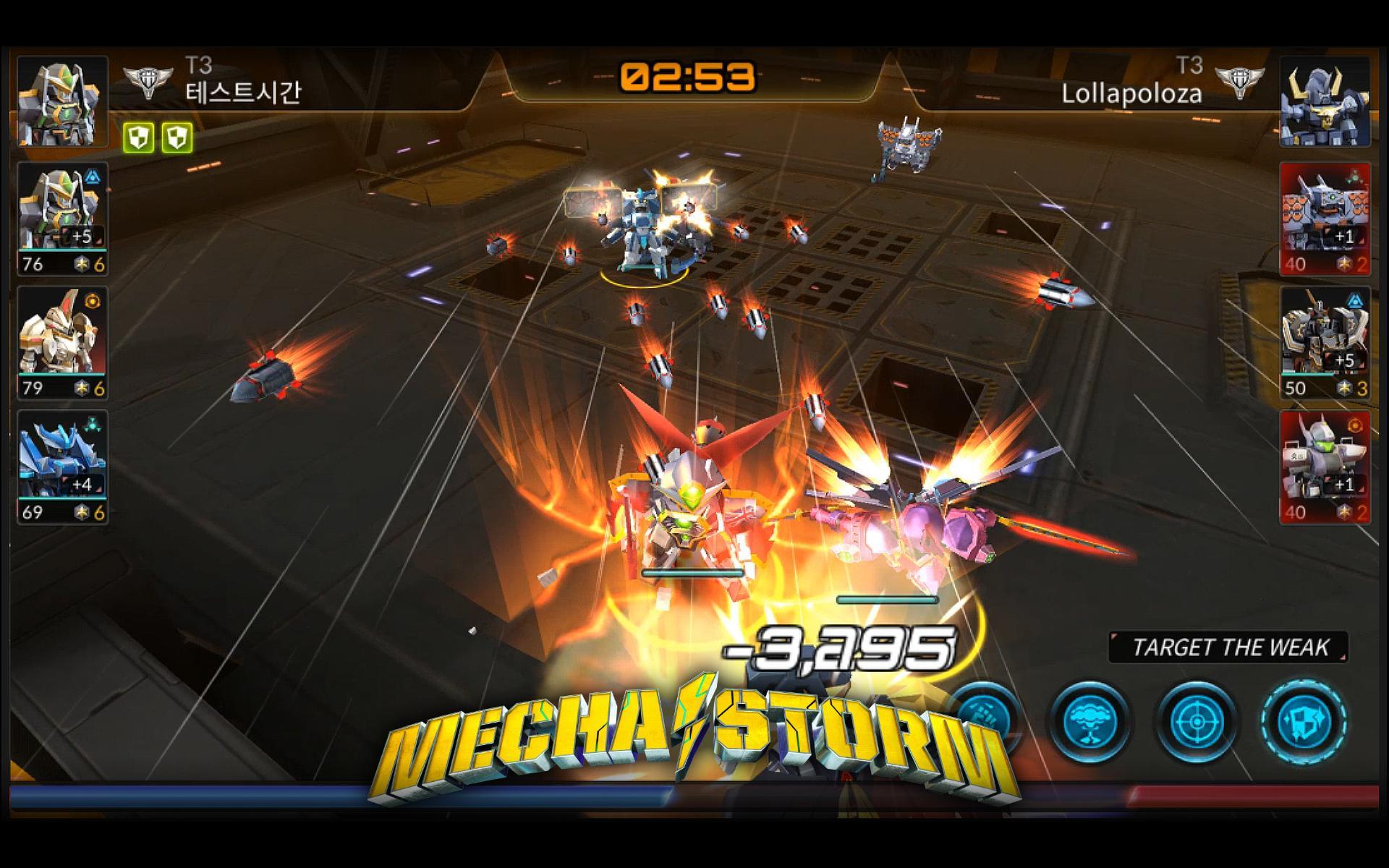 Mecha Storm: Advanced War Robots Game Screenshot