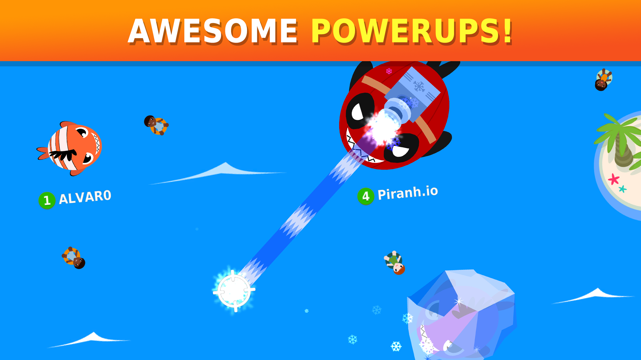 Piranh.io Game Screenshot