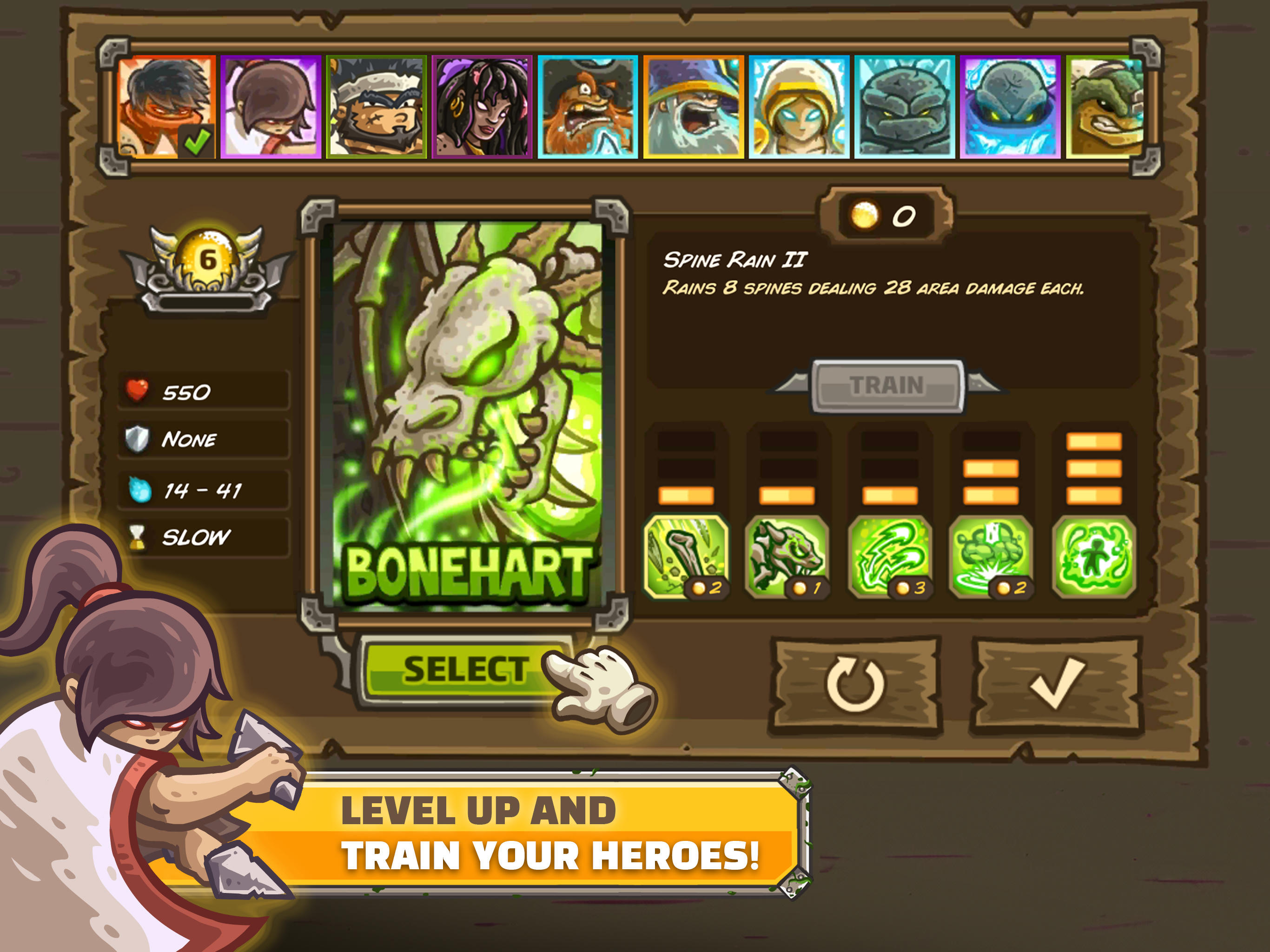 Kingdom Rush Frontiers TD Game Screenshot