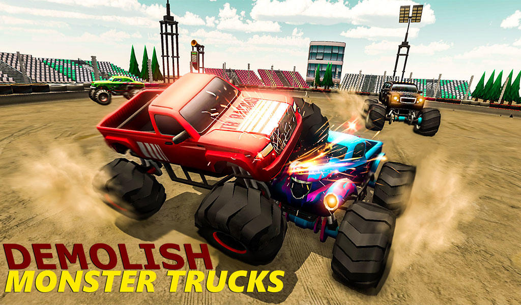 Captura de Tela do Jogo Demolition Derby-Monster Truck