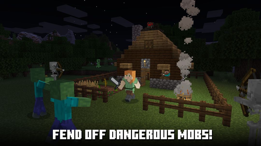 Screenshot of Minecraft