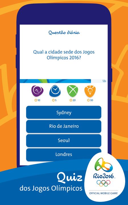 Скриншот игры Rio 2016: Quiz