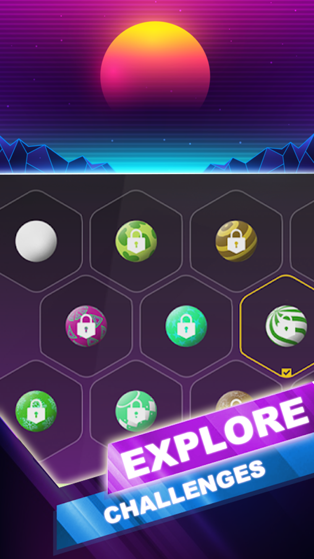 Cuplikan Layar Game Beat Color 3D : Piano Edm song music