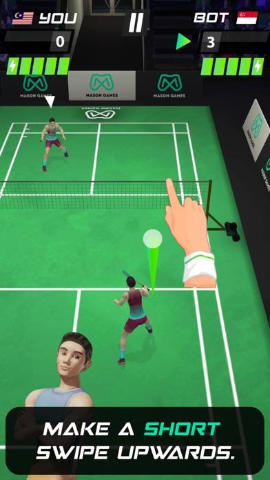 Screenshot of Shuttle Smash Badminton League