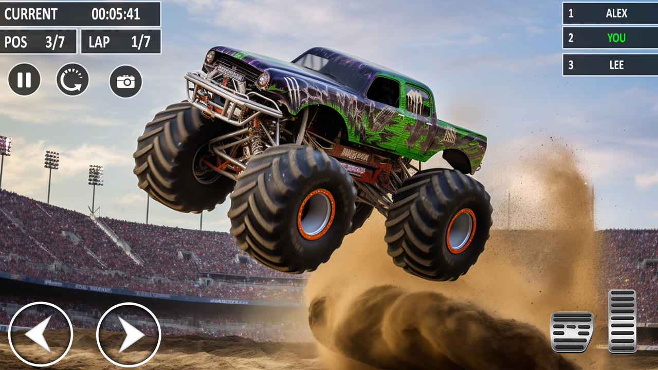 Smart Car Monster Truck Game android iOS apk download for free-TapTap