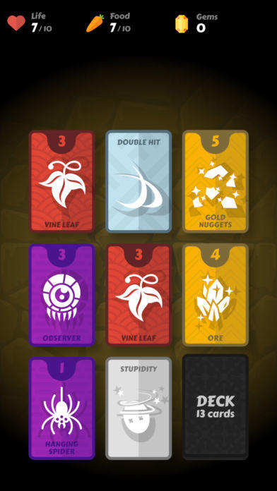 Mind Cards. Game Screenshot