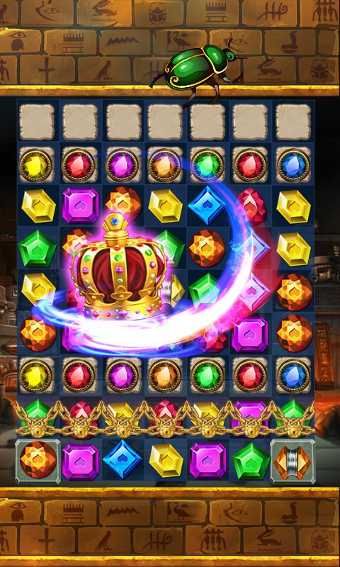 Screenshot of Jewels Temple Mania