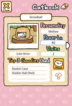 Neko Atsume: Kitty Collector Game Screenshot