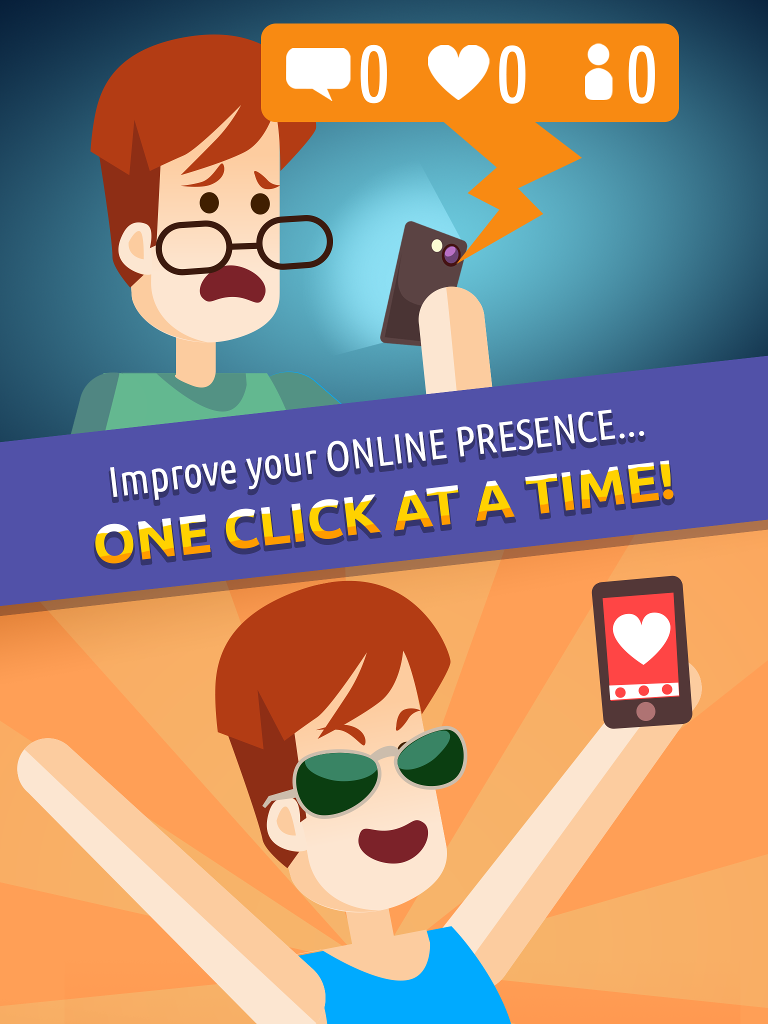 So Social - Trending Influencer Clicker Game Game Screenshot