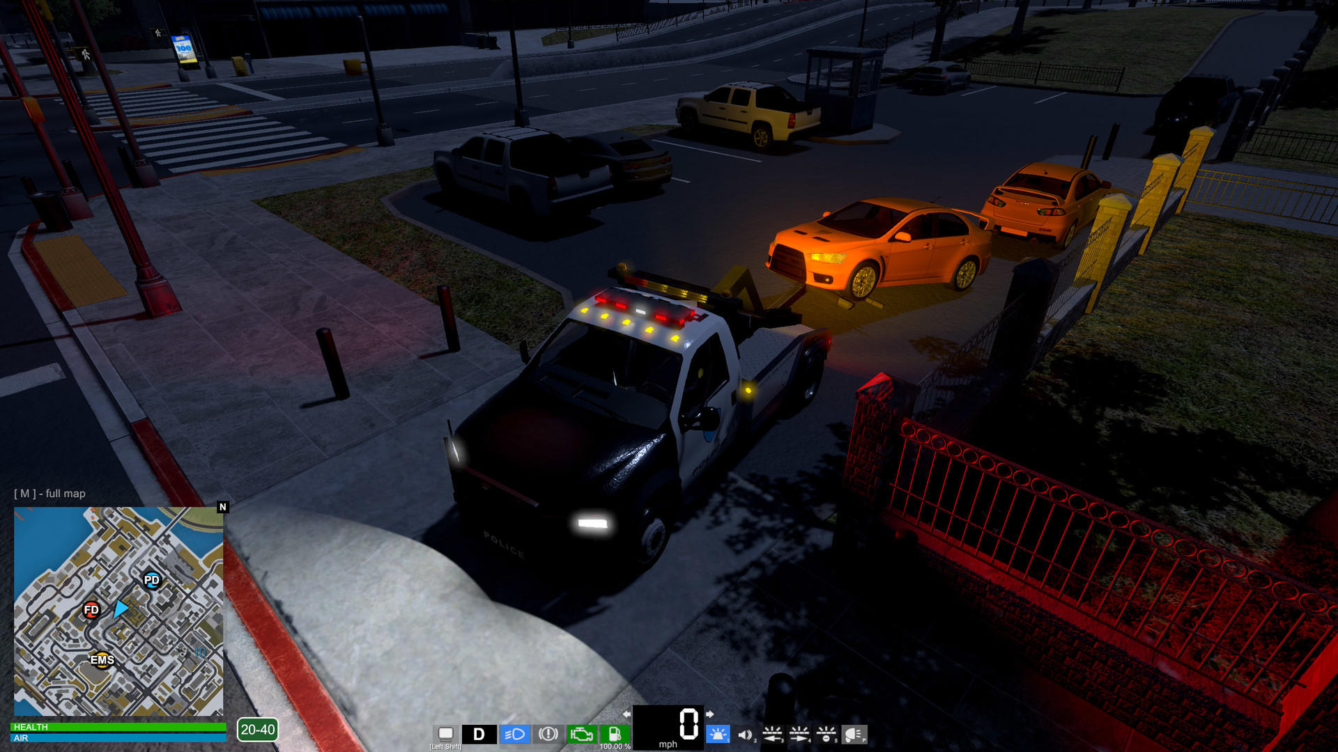 Screenshot of Flashing Lights: Police, Firefighting, Emergency Services Simulator