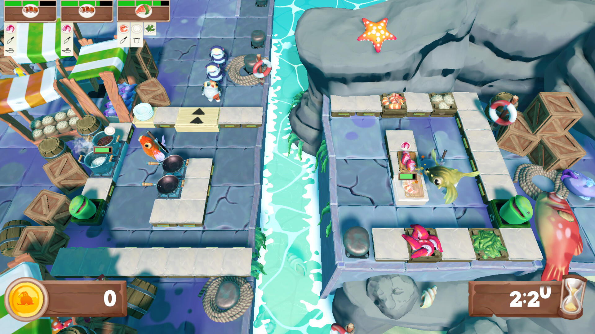 Shell's Kitchen screenshot game
