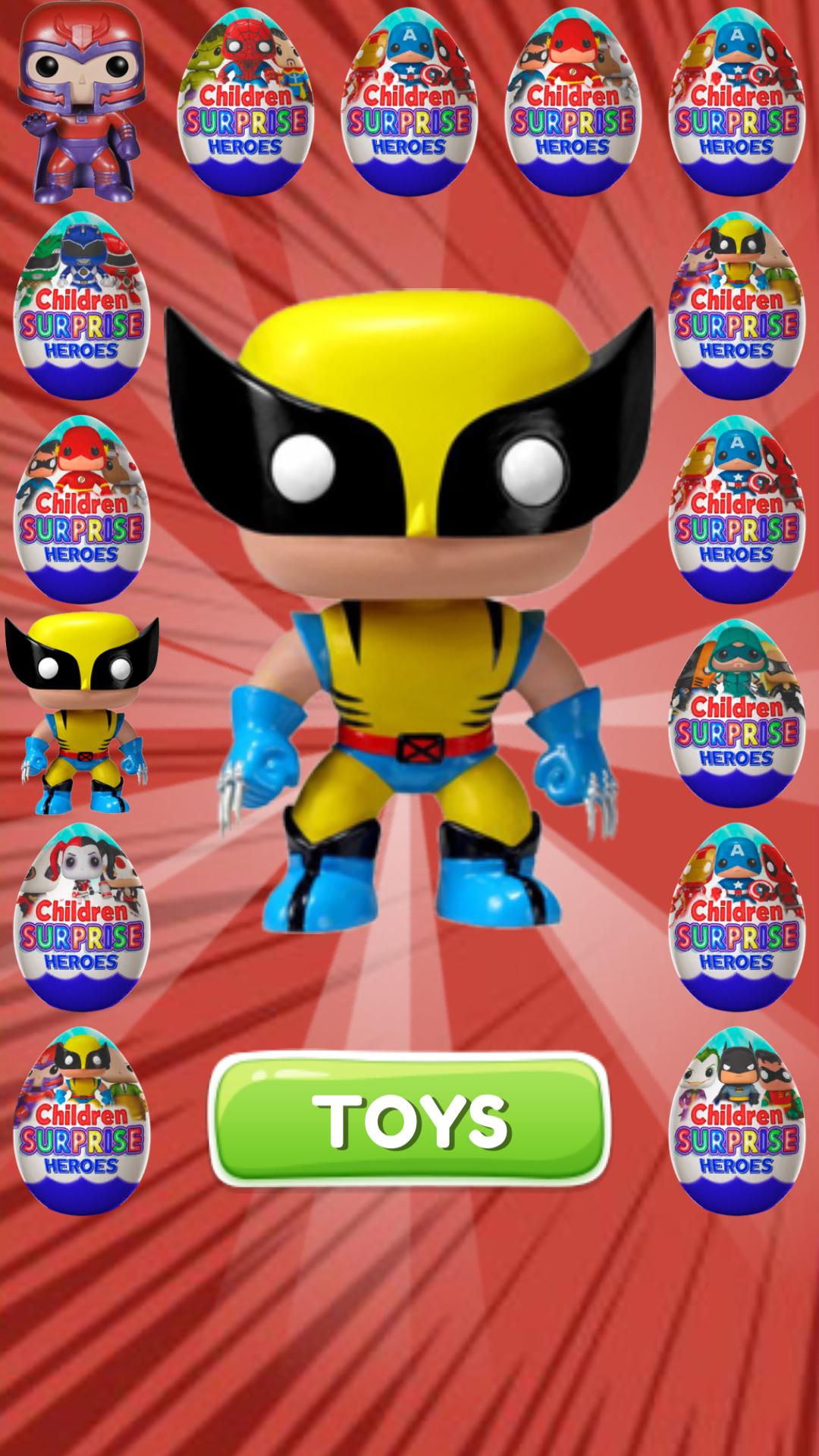 Surprise Eggs Superheroes 遊戲截圖