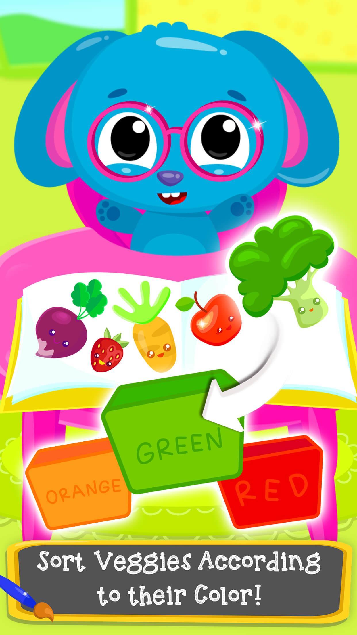 Ảnh chụp màn hình Cute & Tiny Preschool - Learning With Baby Pets