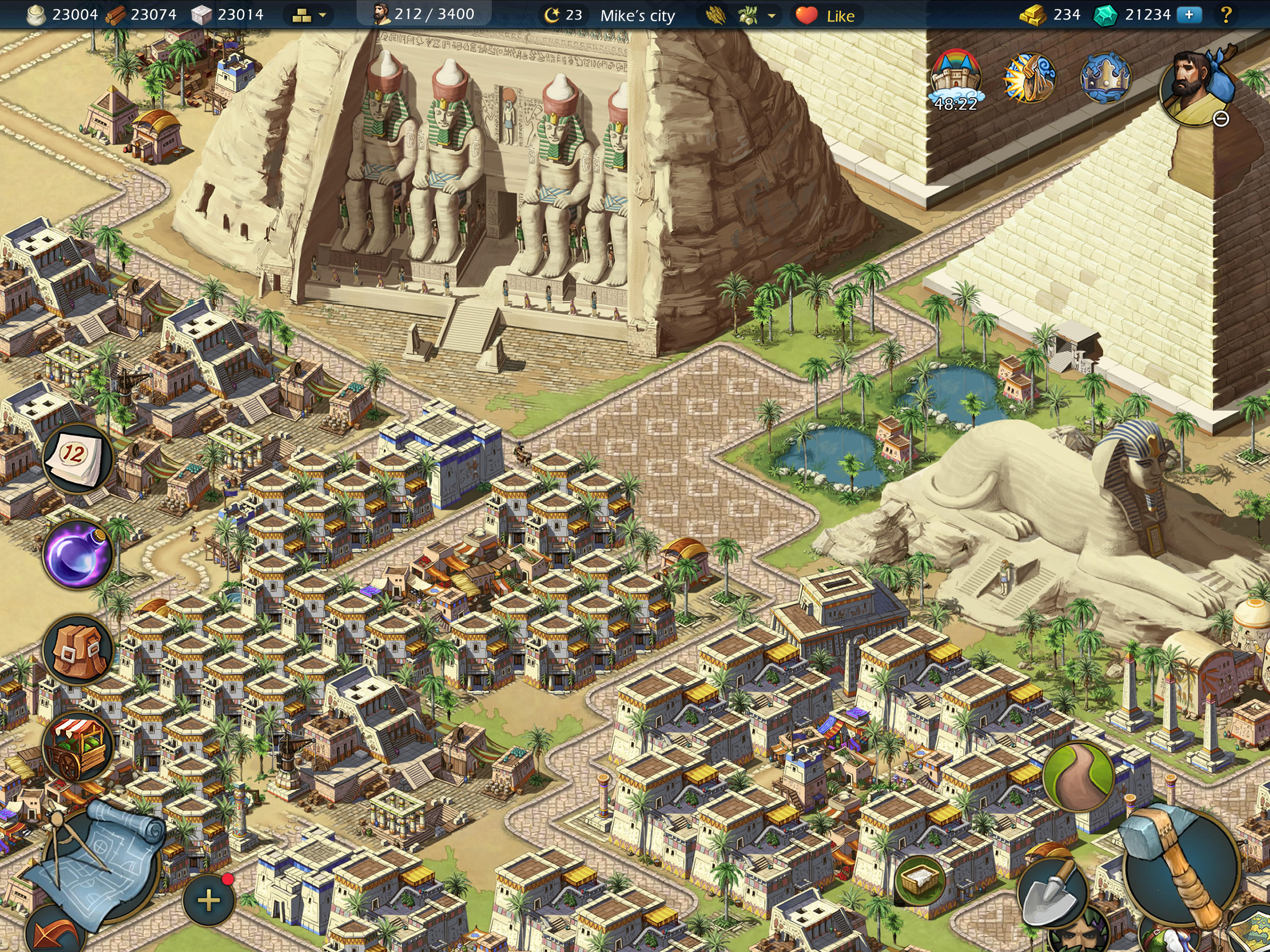Sim Empire Game Screenshot