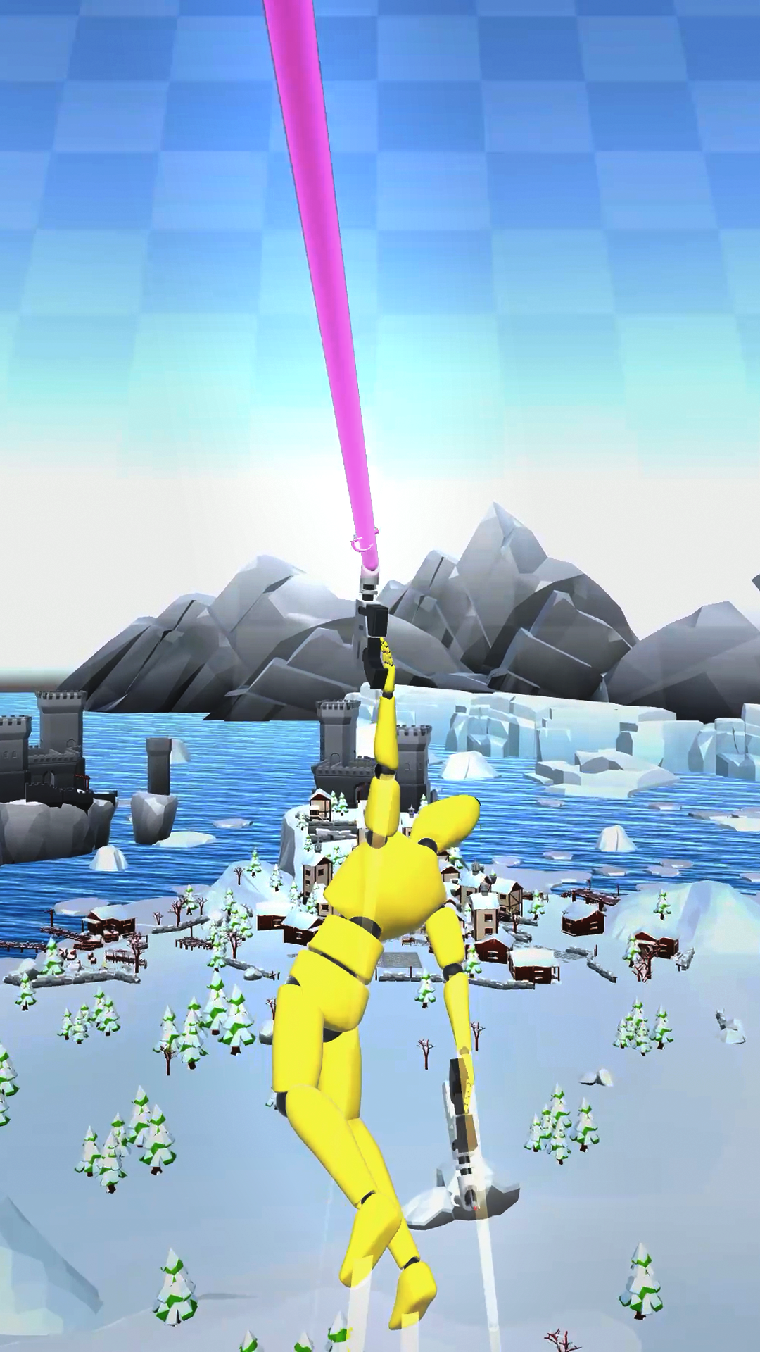 Grapple Hook Hero : Zip Action Game Screenshot