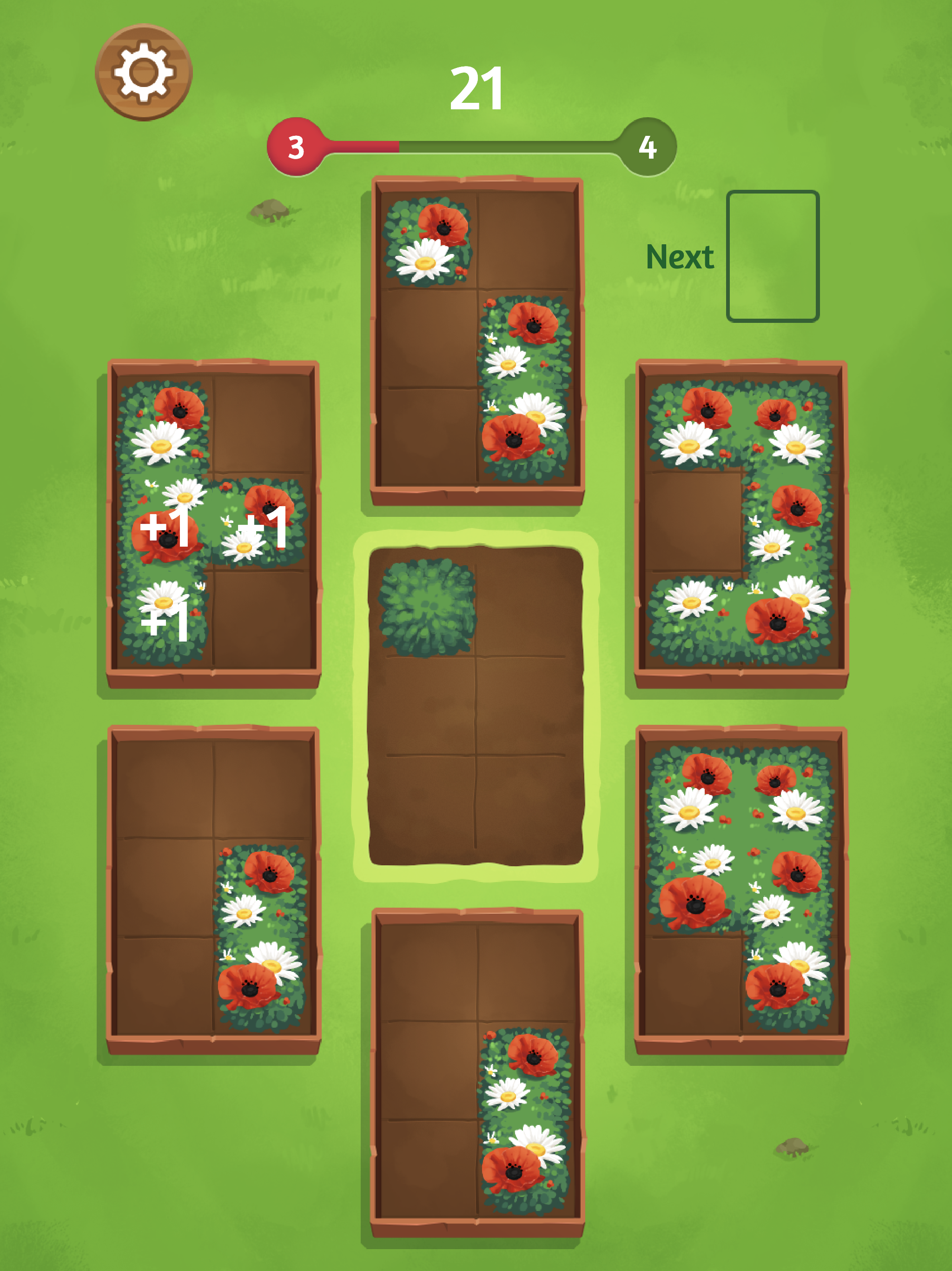 Garden Plan - Flower Planting Puzzle Game Screenshot