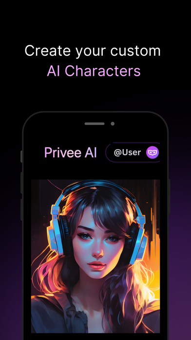 Privee AI - Chat, Talk, Play 遊戲截圖