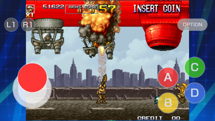 METAL SLUG 4 ACA NEOGEO Game Screenshot