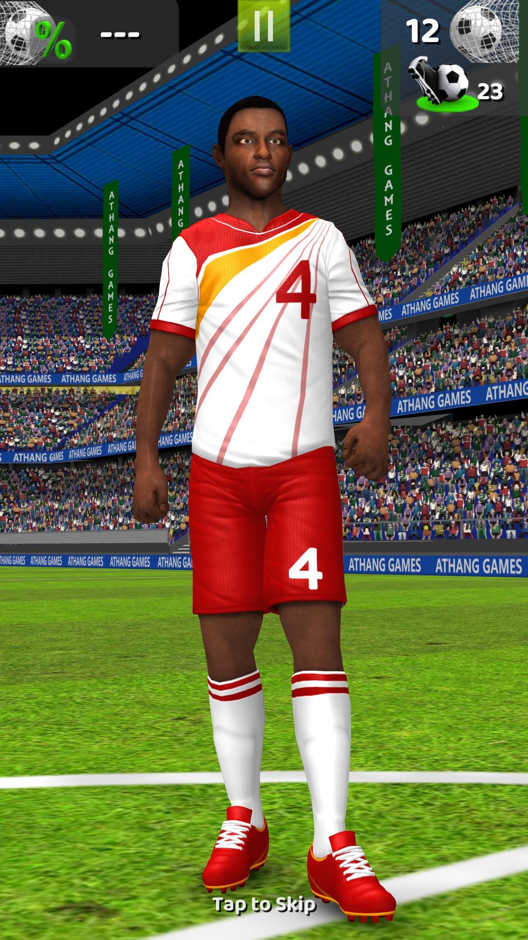 Screenshot of Soccer Game On