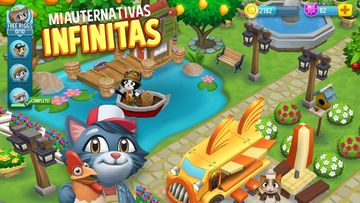 Captura de Tela do Jogo Kitty City: Harvest Valley