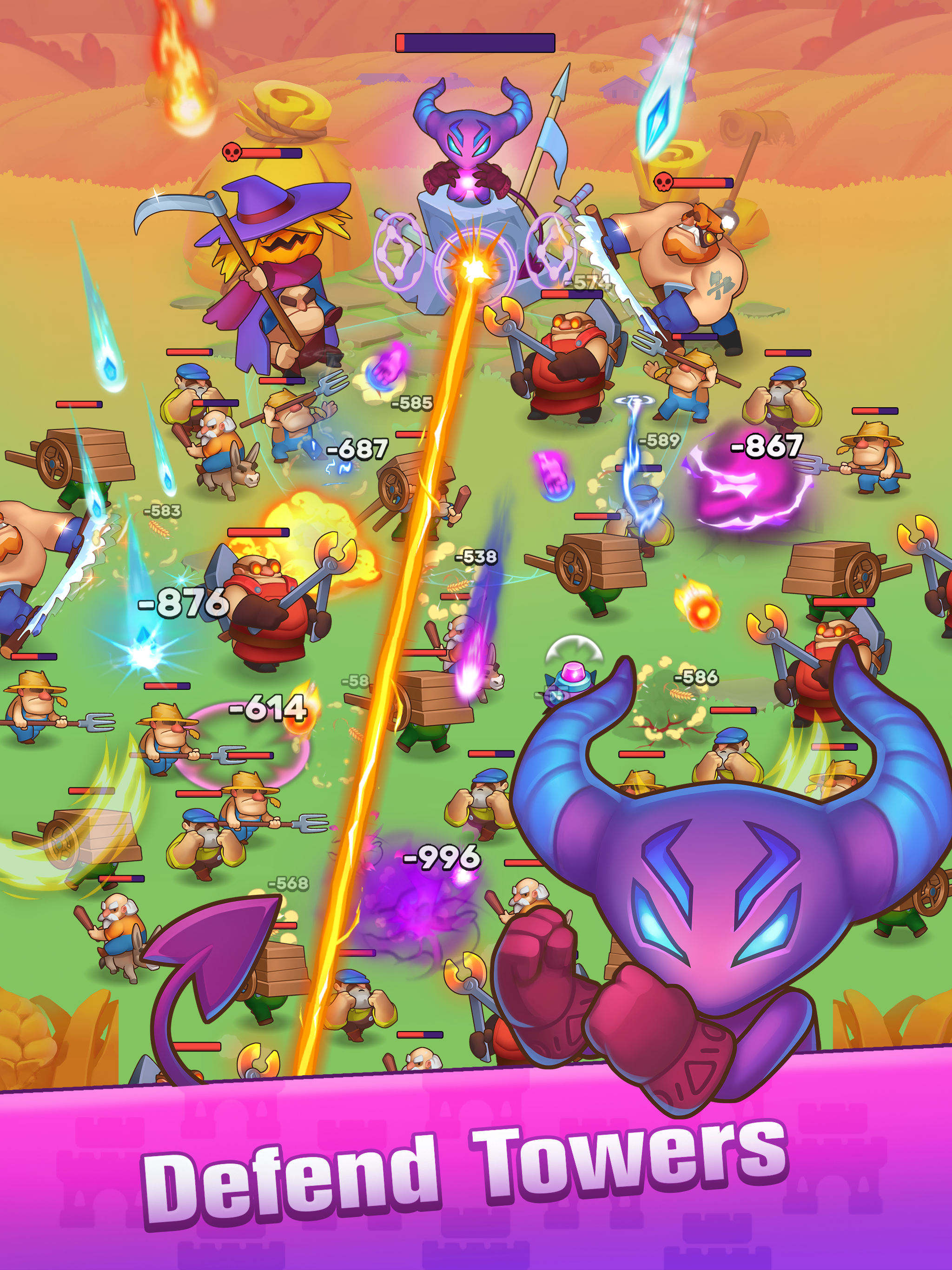 Evil Rush - Idle Tower Defense android iOS apk download for free-TapTap