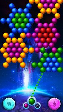 Bubble Star Fever Game Screenshot