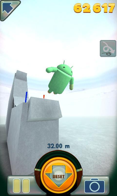 Stair Dismount Game Screenshot