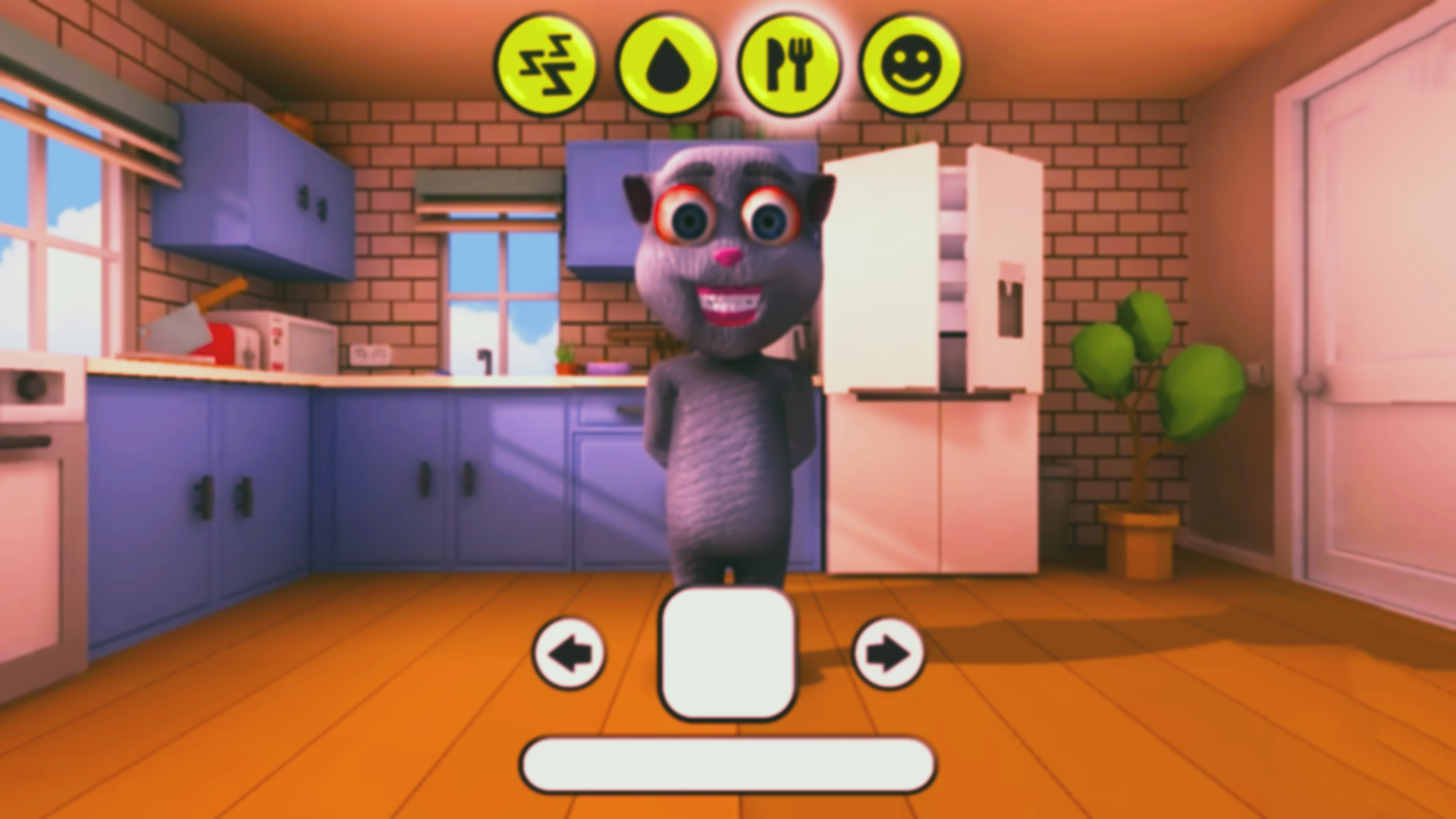 Talking Juan Cat Game Screenshot