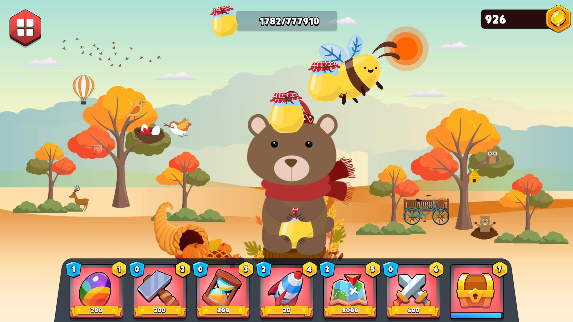Screenshot of Feed the Pets Fall Animals
