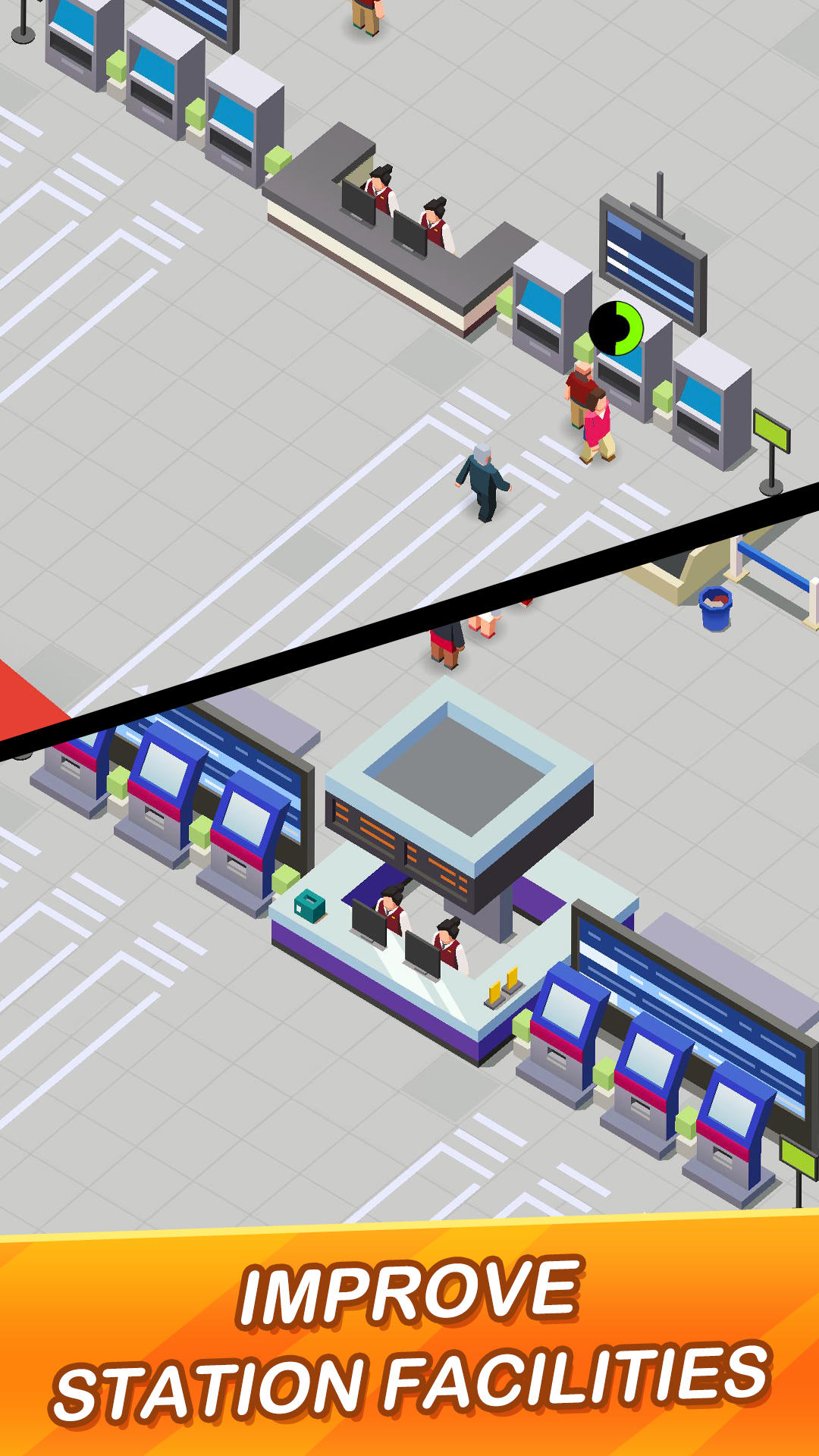 Idle Train Empire - Idle Games ภาพหน้าจอเกม