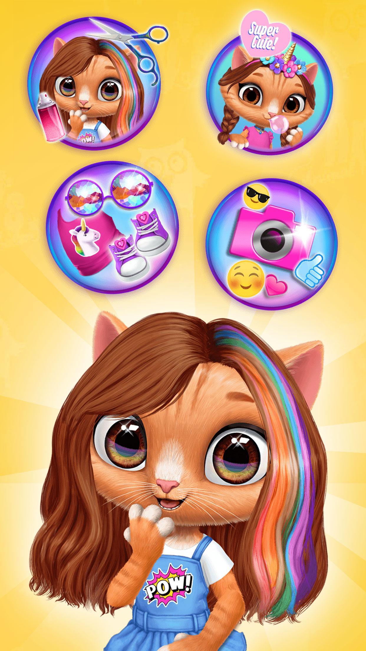 Captura de Tela do Jogo Amy's Animal Hair Salon