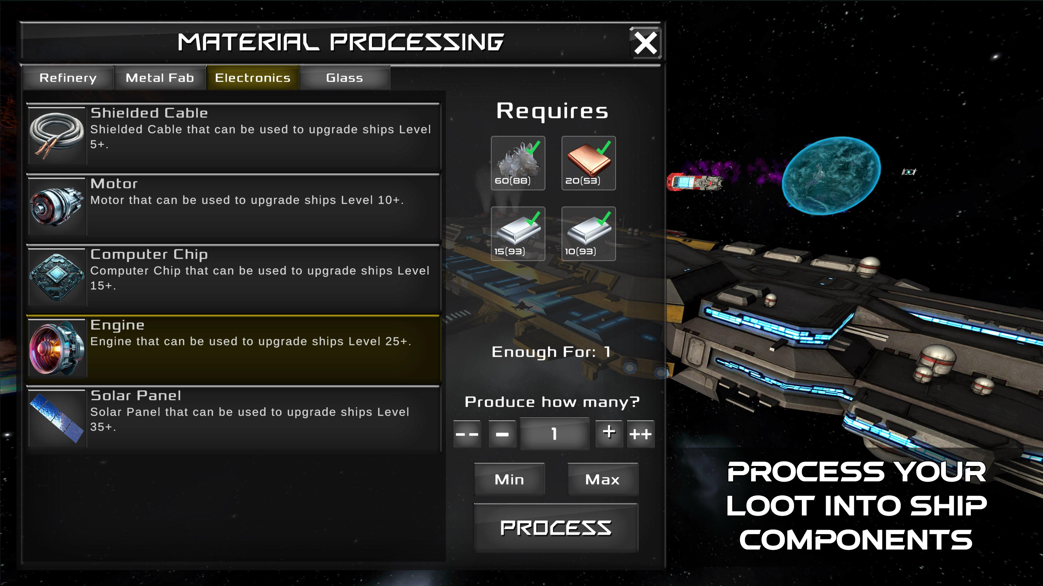 Screenshot of Starheim (Spaceship MMO)