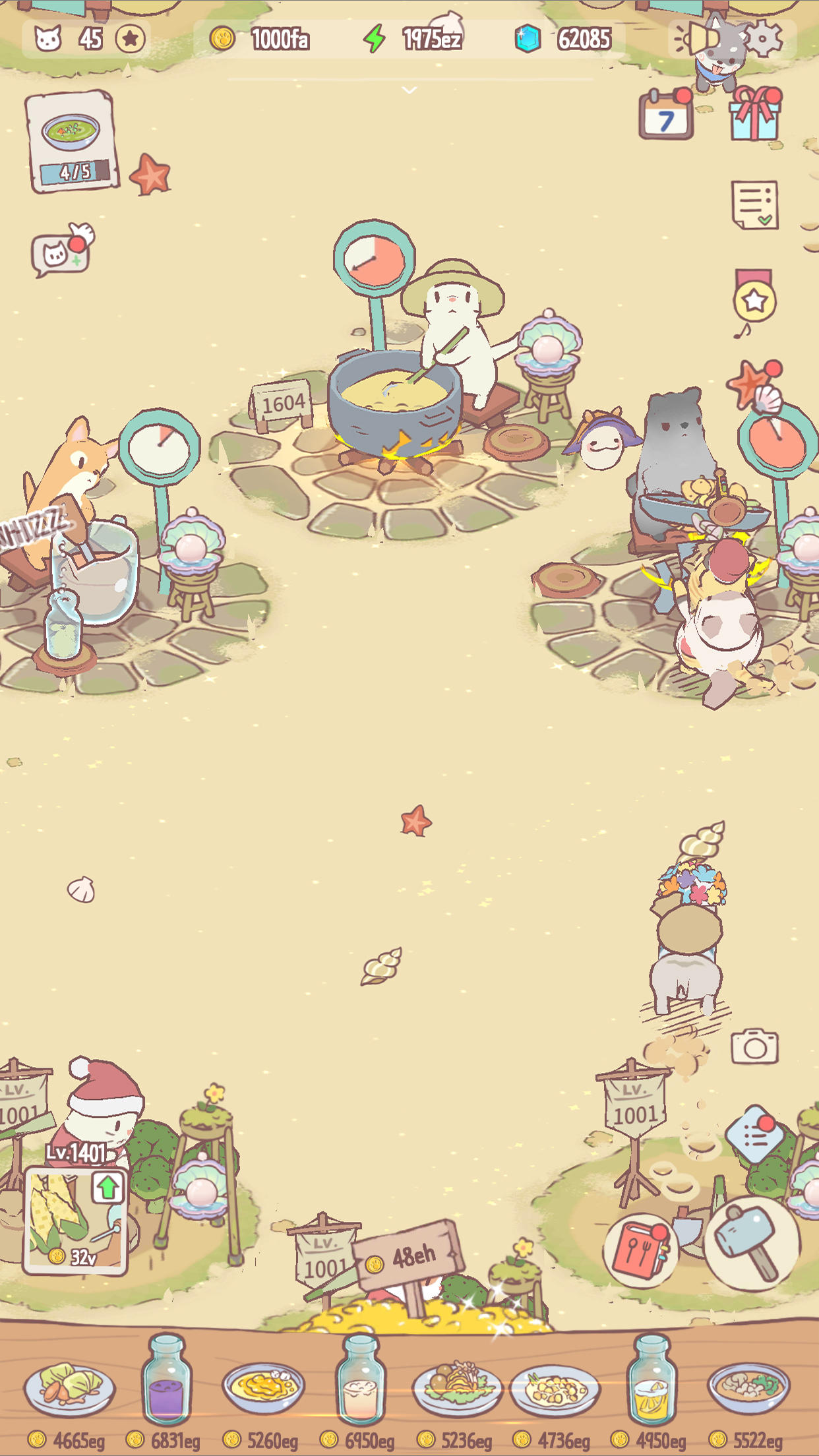 Cats & Soup Netflix Edition Game Screenshot